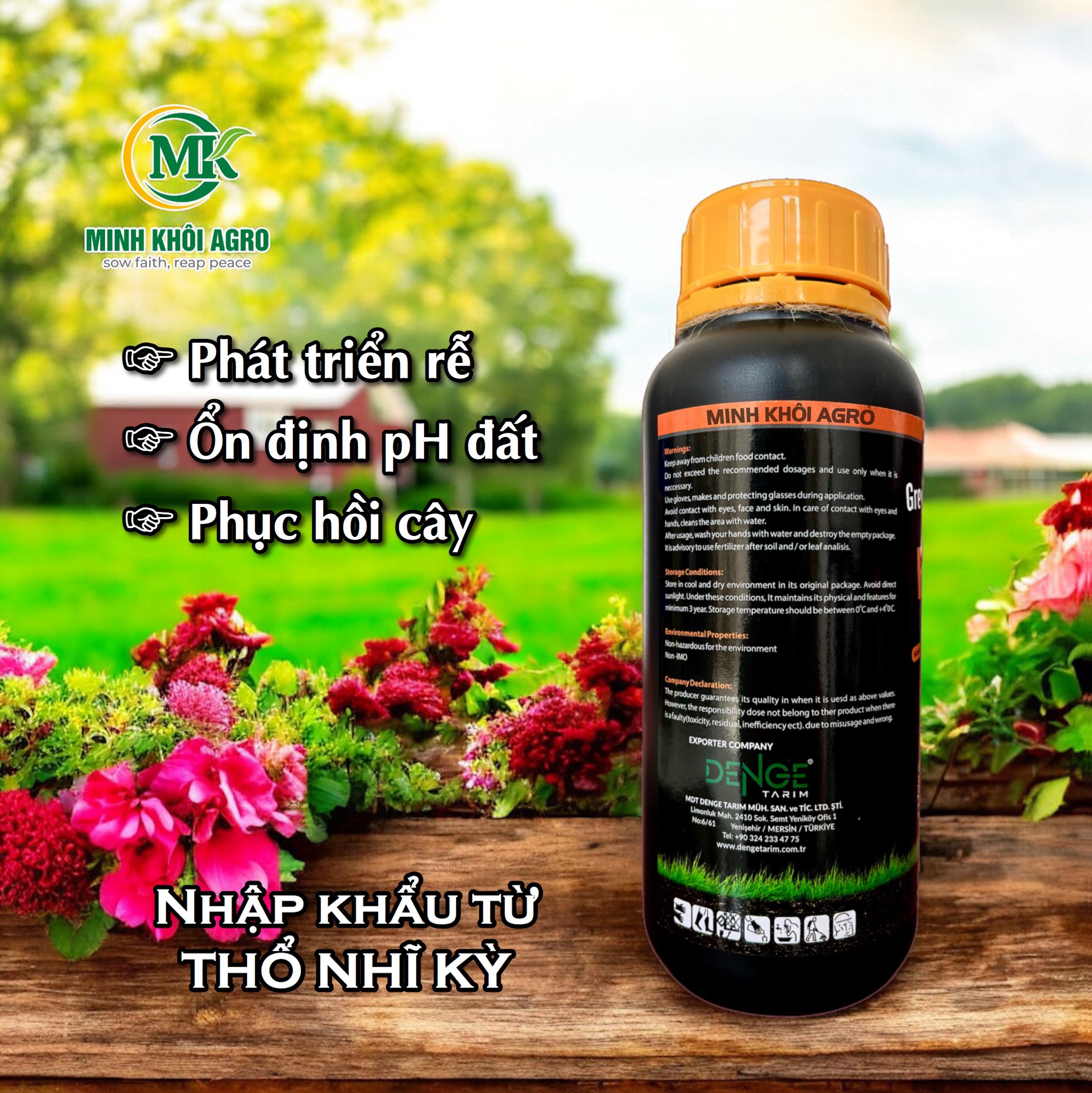 Phân bón hữ cơ RENROOT - Chai 500ml